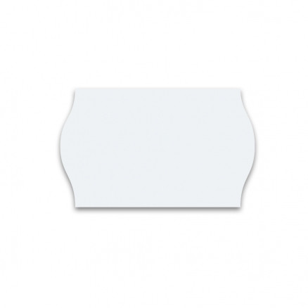 Kerekített 26x12 árazócímke