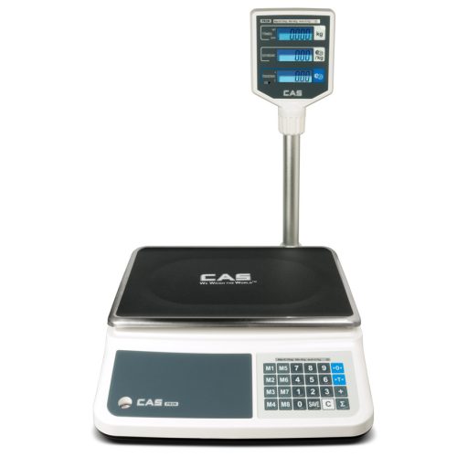 CAS PR2N tornyos fehér 15 kg hitelesítéssel