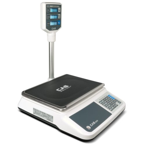 CAS PR2N tornyos fehér 15 kg hitelesítéssel
