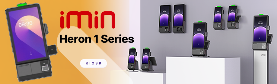 iMin Heron 1 és Heron 1 mini – az önkiszolgáló jövő új generációja
